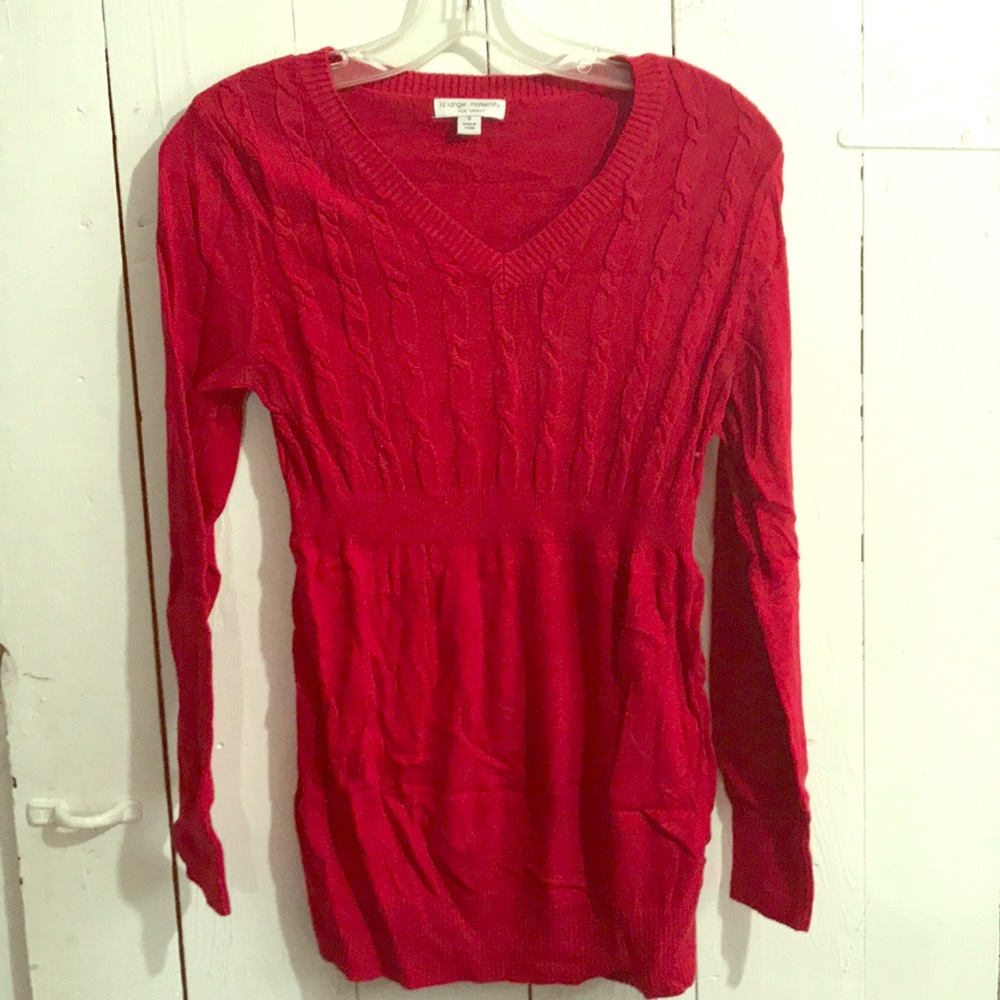 Maternity sweater